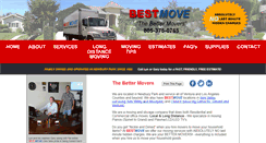 Desktop Screenshot of bestmove-thebettermovers.com