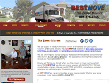 Tablet Screenshot of bestmove-thebettermovers.com